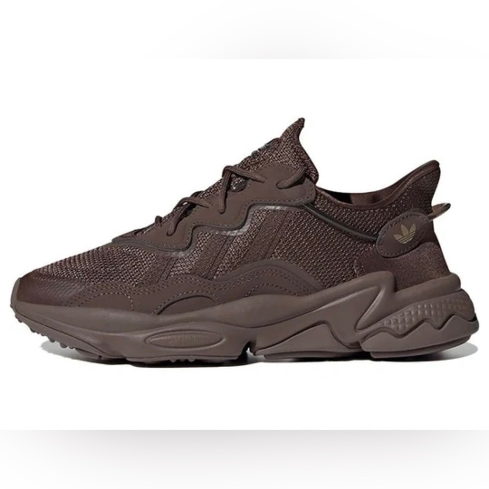 NEW Adidas Ozweego rare ‘Brown’ monochrome shoes, size 8.5W
